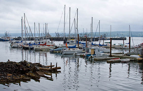 Digby Harbor on the Bay of Fundy