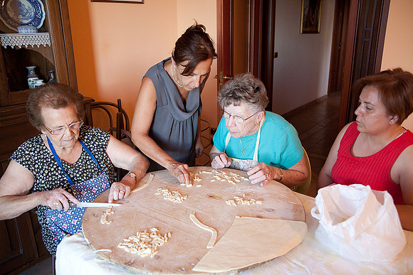 Anna demonstrates the technique