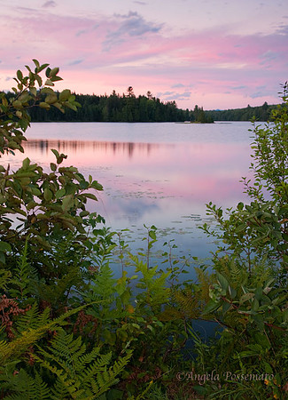 Lake Abanakee Tues 8/17  8:18 pm