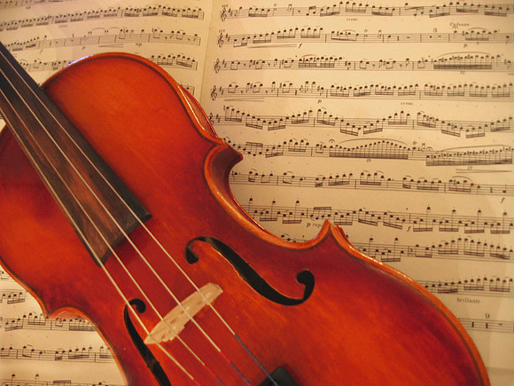 Dad's violin