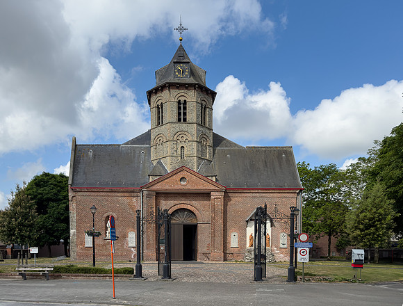IMG_6460 Sint Adrianus church in Adegem