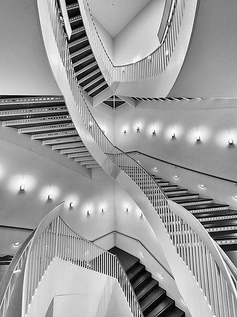 Staircase at the Museum of Contemporary Art