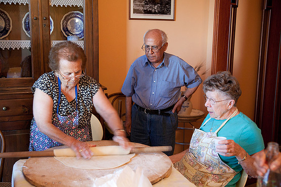 Zio Nicola supervises, too