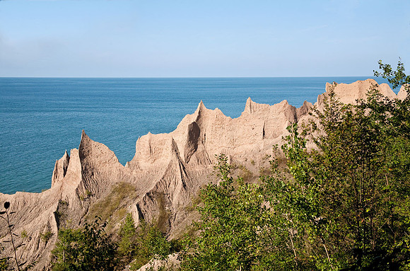 Chimney Bluffs, Lake Ontario #3