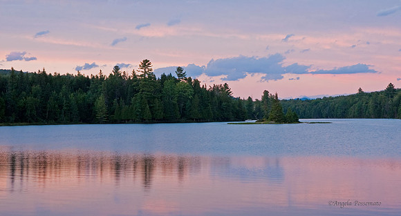 Lake Abanakee 7:54 pm