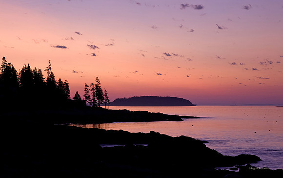 sunrise at Marshal Point